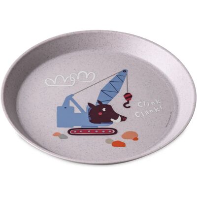 Koziol - Connect Organic Trucks Kinderteller - Mehrfarbig - 20,5 cm - dining plate Koziol - Connect Organic Trucks Kinderteller - Mehrfarbig - 20,5 cm - dining plate