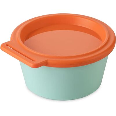 Koziol Nora Runder Behälter - 250 ml grün-orange Koziol Nora Runder Behälter - 250 ml grün-orange