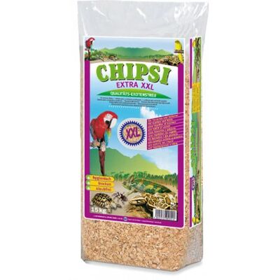 Chipsi Chipsi Extra XXL Granulés en bois de hêtre - Litière pour reptiles & oiseaux Chipsi Chipsi Extra XXL Granulés en bois de hêtre - Litière pour reptiles & oiseaux