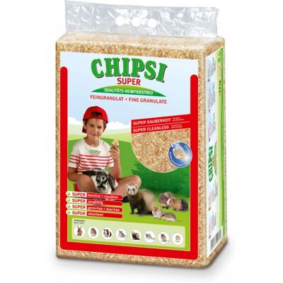 Chipsi Super - Podściółka dla zwierząt - 3,4kg Chipsi Super - Podściółka dla zwierząt - 3,4kg