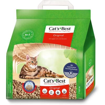 Cats-Best Okoplus Original Klumpende Katzenstreu - 5 Liter Cats-Best Okoplus Original Klumpende Katzenstreu - 5 Liter