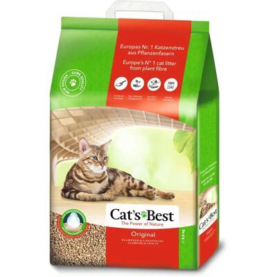 Cats Best ÖkoPlus Holzpellets Katzenstreu - Natürlich & Langlebig Cats Best ÖkoPlus Holzpellets Katzenstreu - Natürlich & Langlebig