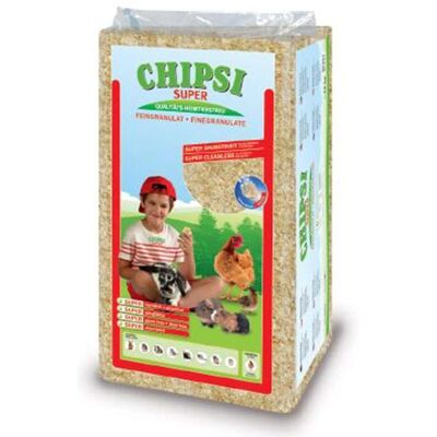Chipsi Super Pet Bedding - 24kg Wood Granulate for Small Animals & Horses Chipsi Super Pet Bedding - 24kg Wood Granulate for Small Animals & Horses