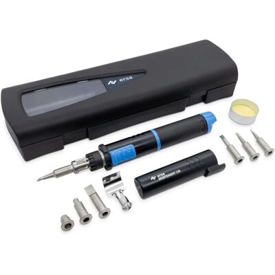 Kit di Saldatura a Gas Ersa Brand - 130W, 580°C, Accensione Piezo Kit di Saldatura a Gas Ersa Brand - 130W, 580°C, Accensione Piezo