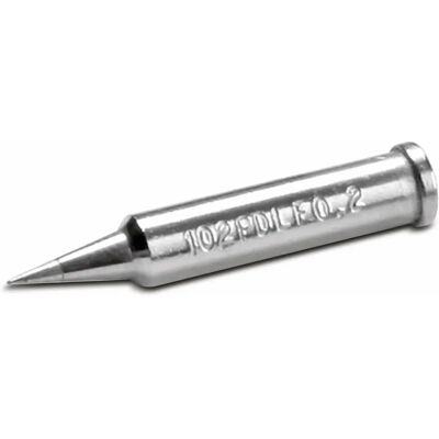 Ersa 0102PDLF02 Conical Soldering Tip - 0.2mm - Series 102 Ersa 0102PDLF02 Conical Soldering Tip - 0.2mm - Series 102