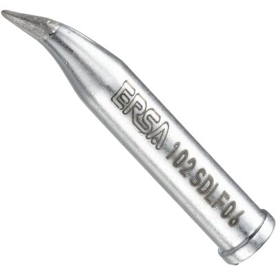 Ersa 0102SDLF06 Conical Bent Solder Tip - Series 102 - 0.6mm Ersa 0102SDLF06 Conical Bent Solder Tip - Series 102 - 0.6mm