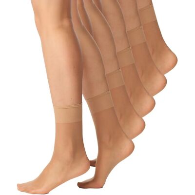 Nur Die 5 Par Silkeaktig Skimmer - Calf Socks Nur Die 5 Par Silkeaktig Skimmer - Calf Socks