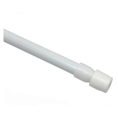 Gardinia witte verstelbare gordijnstang - 45-65 cm Gardinia witte verstelbare gordijnstang - 45-65 cm