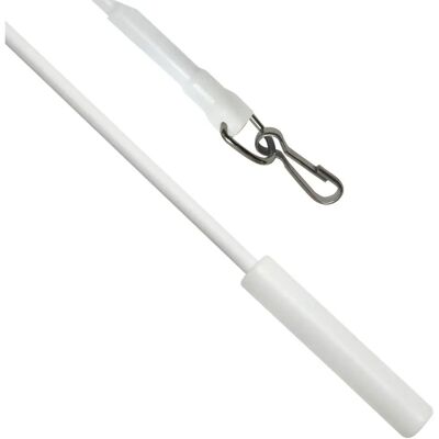 Gardinia Weiße Metall Gardinenstange - 100cm Gardinia Weiße Metall Gardinenstange - 100cm