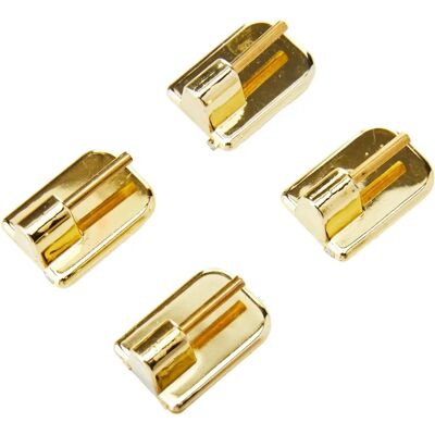 Gardinia Gold Selbstklebende Gardinenhaken - 11 mm - Vorhangart Gardinia Gold Selbstklebende Gardinenhaken - 11 mm - Vorhangart