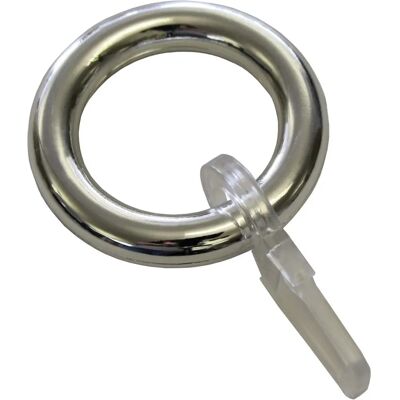 GARDINIA Gardinenringe mit Faltenlegehaken - 10 Stück GARDINIA Gardinenringe mit Faltenlegehaken - 10 Stück