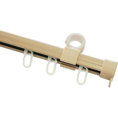 Gardinia Beige U-Laufschiene - Gordijnrail Gardinia Beige U-Laufschiene - Gordijnrail