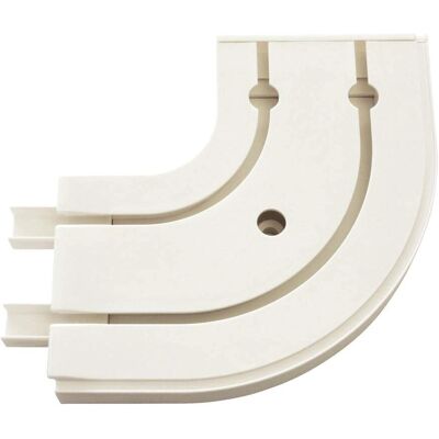 Generic Plastic Half-Circle End Cap - 2 pcs - 13.5cm Generic Plastic Half-Circle End Cap - 2 pcs - 13.5cm