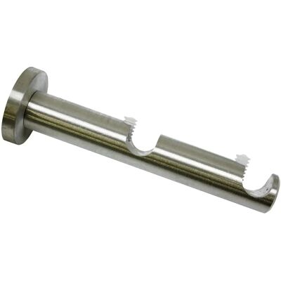 Support mural Gardinia New York pour tiges Ø 12 mm, 2-rail ouvert, look acier inoxydable Support mural Gardinia New York pour tiges Ø 12 mm, 2-rail ouvert, look acier inoxydable