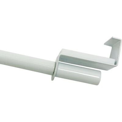 Nastavitelná záclonová tyč GARDINIA - Kov, Bílá, 9mm, 120-160cm Nastavitelná záclonová tyč GARDINIA - Kov, Bílá, 9mm, 120-160cm