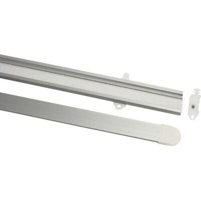Carrinho de painéis em alumínio Gardinia - 70cm - Acessórios para cortinas Carrinho de painéis em alumínio Gardinia - 70cm - Acessórios para cortinas