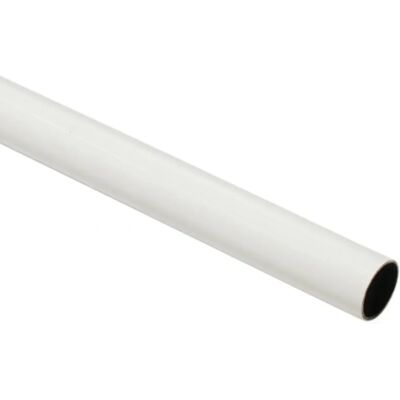 Gardinia Chicago Metall-Gardinenstange - 20mm, 120-400cm, Weiß Gardinia Chicago Metall-Gardinenstange - 20mm, 120-400cm, Weiß