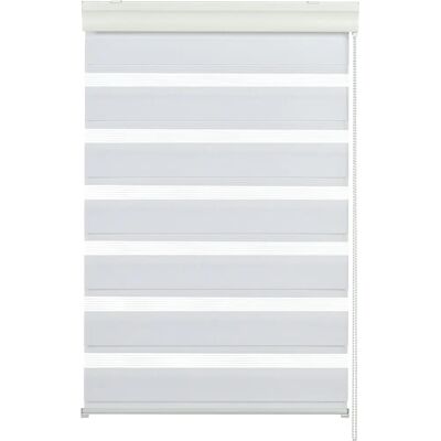 Persianas enrollables duplas Gardinia - Branco, 80 x 160 cm - Privacidade para janelas e portas Persianas enrollables duplas Gardinia - Branco, 80 x 160 cm - Privacidade para janelas e portas