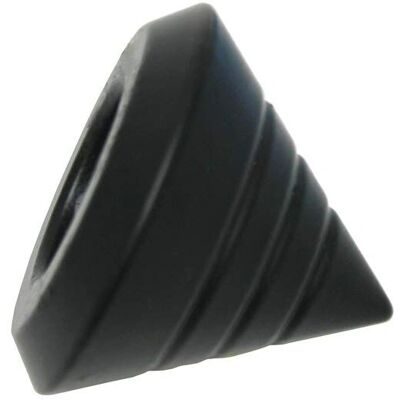 Embouts Memphis - Métal noir 16mm Embouts Memphis - Métal noir 16mm