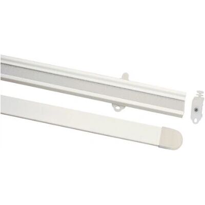 Gardinia Aluminium Drapery Hardware - White Gardinia Aluminium Drapery Hardware - White