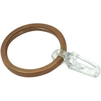 Gardinia Windsor 10x Pierścienie na zasłony z haczykami Ø 25 mm - Akcesoria do zasłon Gardinia Windsor 10x Pierścienie na zasłony z haczykami Ø 25 mm - Akcesoria do zasłon