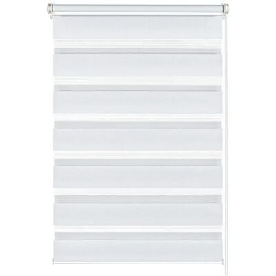 Persiana dupla Gardinia - Easyfix, Ajustável, Faixas transparentes e opacas Persiana dupla Gardinia - Easyfix, Ajustável, Faixas transparentes e opacas