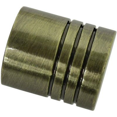 Capsules finales métalliques Gardinia Memphis pour barres de 16mm - Élégant & Facile Capsules finales métalliques Gardinia Memphis pour barres de 16mm - Élégant & Facile