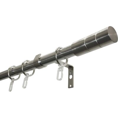 GARDINIA Set Metall 160 cm, 1 läufig - Gardinenstange GARDINIA Set Metall 160 cm, 1 läufig - Gardinenstange