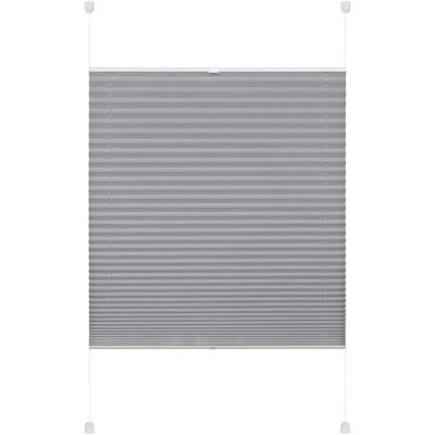 MY HOME EASYFIX PIA Plissee - Kinderzimmer, 80x220cm, Grau MY HOME EASYFIX PIA Plissee - Kinderzimmer, 80x220cm, Grau