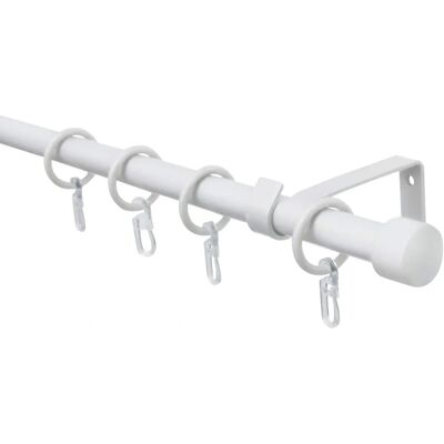 Gardinia Cap 1-Lauf, Ø 16/13 mm, 130-240 cm - Pręt na zasłony Gardinia Cap 1-Lauf, Ø 16/13 mm, 130-240 cm - Pręt na zasłony