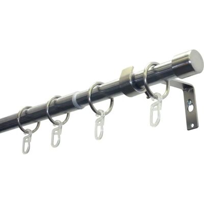 Gardinia Adjustable Curtain Rod - 120-190 cm Silver Gardinia Adjustable Curtain Rod - 120-190 cm Silver