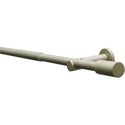 GARDINIA Verstellbares Gardinenstangen-Set Ø 16/19 mm - Beige - Gardinenstange GARDINIA Verstellbares Gardinenstangen-Set Ø 16/19 mm - Beige - Gardinenstange