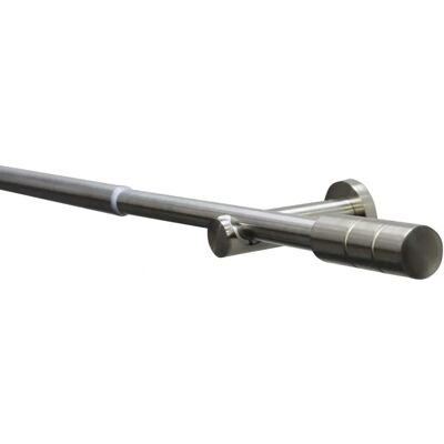 GARDINIA Verstellbare Metall-Gardinenstange - Wandmontage GARDINIA Verstellbare Metall-Gardinenstange - Wandmontage