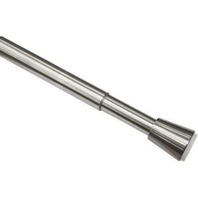 GARDINIA Adjustable Stainless Steel Curtain Rod - 130-220cm GARDINIA Adjustable Stainless Steel Curtain Rod - 130-220cm