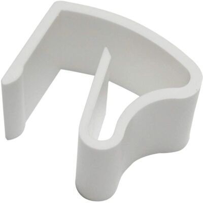 Clips universali Gardinia per persiane in alluminio - Bianco Clips universali Gardinia per persiane in alluminio - Bianco
