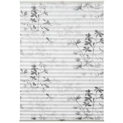 GARDINIA Voile Plissé Gris - Voilages et Stores GARDINIA Voile Plissé Gris - Voilages et Stores