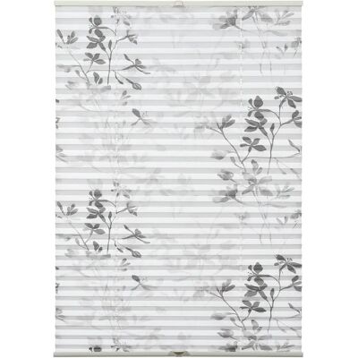 GARDINIA Bella Voile Plissé - Floral, Réglable, Sans Perçage GARDINIA Bella Voile Plissé - Floral, Réglable, Sans Perçage