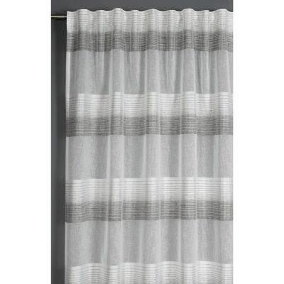 Cortina Etamine de Gardinia con Cinta - Gris Cortina Etamine de Gardinia con Cinta - Gris