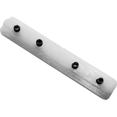 Gardinia - Schienenverbinder - Weiß - Kunststoff - Rail connector Gardinia - Schienenverbinder - Weiß - Kunststoff - Rail connector
