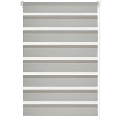 Roulade double GARDINIA Easyfix - 220cm, Gris Roulade double GARDINIA Easyfix - 220cm, Gris