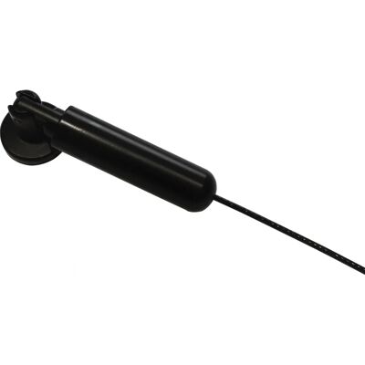 GARDINIA Câble pour Rideaux - Montage Murale/Niche - 5m - Métal - Noir Mat - Accessoire pour Rideaux GARDINIA Câble pour Rideaux - Montage Murale/Niche - 5m - Métal - Noir Mat - Accessoire pour Rideaux