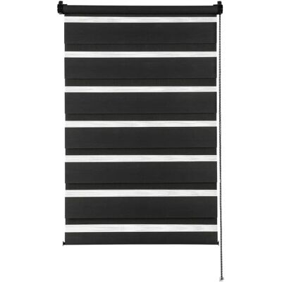 GARDINIA Easyfix Doppelrollo - Rollos 150cm schwarz GARDINIA Easyfix Doppelrollo - Rollos 150cm schwarz