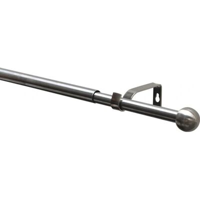 Gardinia Stainless Steel Adjustable Curtain Rod - Curtain Rod Gardinia Stainless Steel Adjustable Curtain Rod - Curtain Rod