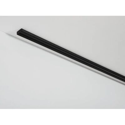 Set de rieles para cortinas Gardinia - 150cm, Negro, Accesorios Set de rieles para cortinas Gardinia - 150cm, Negro, Accesorios