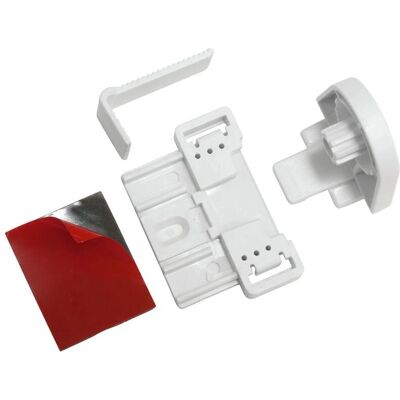 Gardinia Easyfix Kit de fixation blanc - Accessoires pour rideaux Gardinia Easyfix Kit de fixation blanc - Accessoires pour rideaux