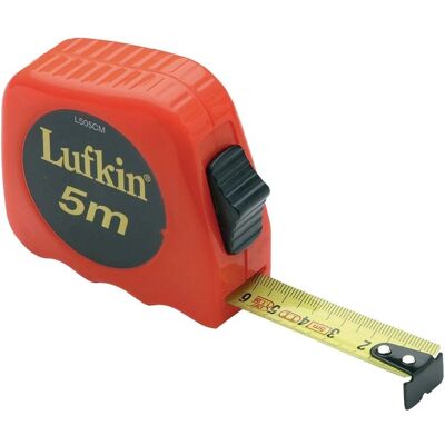 Lufkin L503cm - Measuring Tape - 3m, Orange, Hi-Viz, Durable ABS Lufkin L503cm - Measuring Tape - 3m, Orange, Hi-Viz, Durable ABS