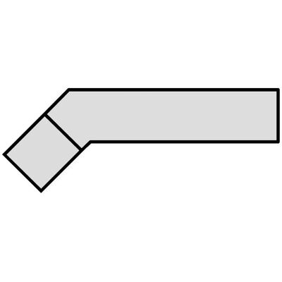 Weller RTW3 Lötspitze - 45° Gebogen, 3x1mm, für WMRT/WXMT Weller RTW3 Lötspitze - 45° Gebogen, 3x1mm, für WMRT/WXMT