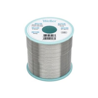 Weller WSW SC M1 0.8mm Solder Wire - Lead-Free, 500g Weller WSW SC M1 0.8mm Solder Wire - Lead-Free, 500g