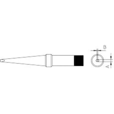 Weller PT-Langform Lötspitze - 2mm - PT-Serie Weller PT-Langform Lötspitze - 2mm - PT-Serie