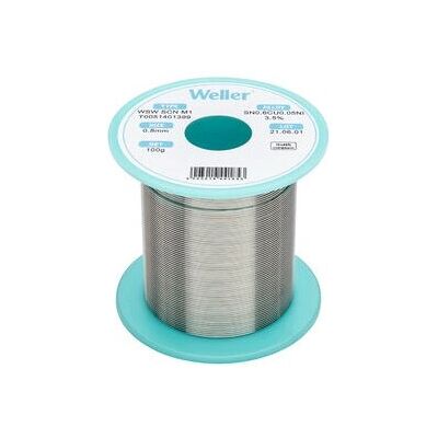 Weller WSW SCN M1 0.8mm Lead-Free Solder Wire - Solder wire Weller WSW SCN M1 0.8mm Lead-Free Solder Wire - Solder wire
